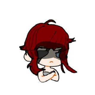 😡 emoji Мэй Telegram sticker 10 of 14