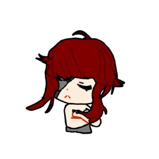 😒 emoji Мэй Telegram sticker 11 of 14