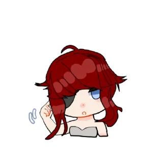 🤨 emoji Мэй Telegram sticker 14 of 14