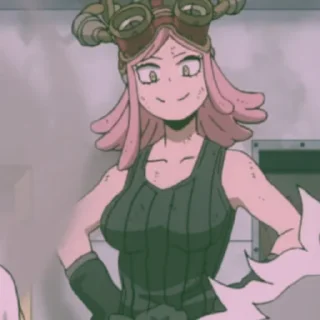 🫠 emoji Мэй Хатсуме Telegram sticker 23 of 36