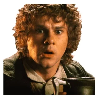 Sticker from The Lord of the Rings