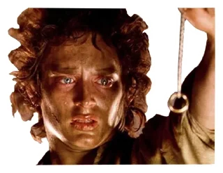 Sticker from The Lord of the Rings