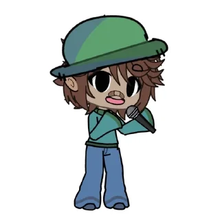 🧑‍🎤 emoji Зелёный понос Telegram sticker 13 of 117