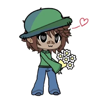 💝 emoji Зелёный понос Telegram sticker 2 of 117