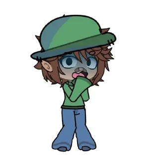 😱 emoji Зелёный понос Telegram sticker 6 of 117