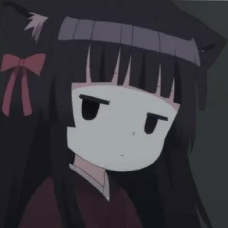 😐 emoji аниме тян Telegram sticker 14 of 110