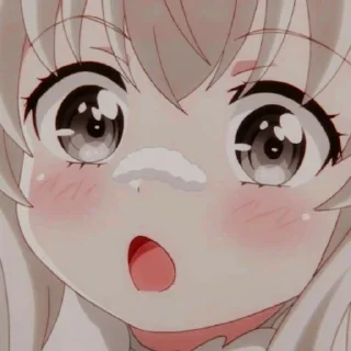 😲 emoji аниме тян Telegram sticker 2 of 110