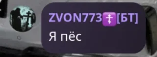 Sticker from ZVONчик @tgfonts_bot