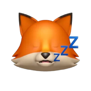 Sticker from ios fox ➤ @foxy_lex | @TgEmodziBot
