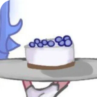 🍰 emoji МЫ ПОД ДОЗОЙ!! (Blueberry) @WmojiBot Telegram sticker 7 of 87