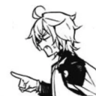 ;; owarai no seraph :: @msbuckley sticker 2