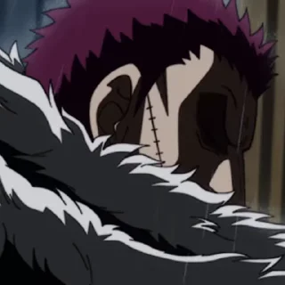 Sticker from Charlotte Katakuri ( Gif ) | via @StickedApp_bot