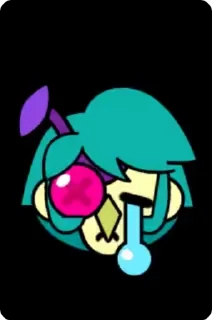 Sticker from I'm here to slay, get out my w