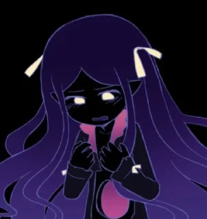 😣 emoji her tears were my light Telegram sticker 14 of 17