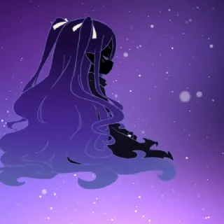 Sticker from Ничто(her tears were my light)