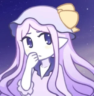 🤔 emoji her tears were my light Telegram sticker 7 of 17
