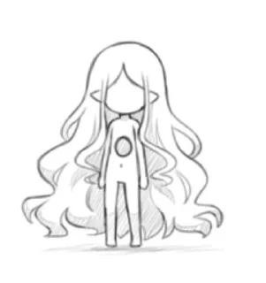 ⬜️ emoji her tears were my light Telegram sticker 11 of 17