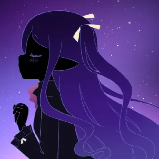 Sticker from Ничто(her tears were my light)