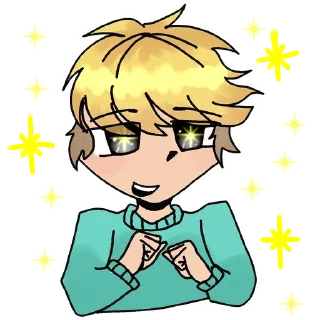 🤩 emoji Butters✨🧈 Telegram sticker 2 of 7
