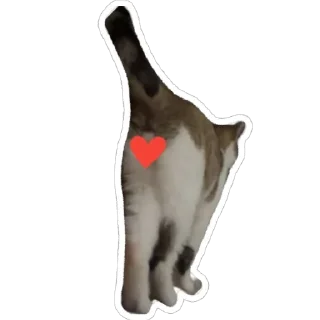 ❤ emoji муся і пуся Telegram sticker 4 of 23