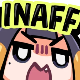 😤 emoji Ina YT emotes Telegram sticker 18 of 48