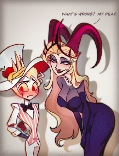 Sticker from Hazbin Hotel