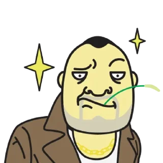🌟 emoji бухой отчим Telegram sticker 2 of 24