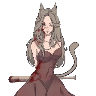 🐈 emoji LOVE CAT by @adri_underprojects Telegram sticker 7 of 11