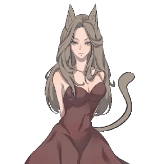 🐈 emoji LOVE CAT by @adri_underprojects Telegram sticker 4 of 11
