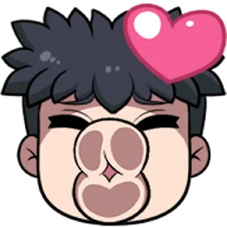 😘 emoji Jun Lemon @xkysluv Telegram sticker 12 of 39
