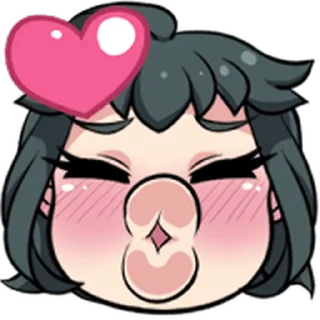 😘 emoji Jun Lemon @xkysluv Telegram sticker 11 of 39