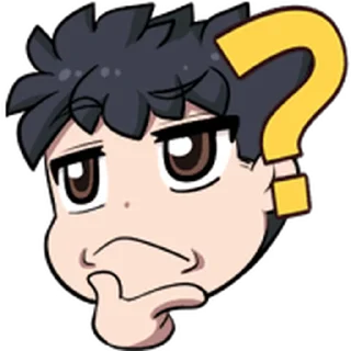 🤔 emoji Jun Lemon @xkysluv Telegram sticker 20 of 39