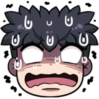 😰 emoji Jun Lemon @xkysluv Telegram sticker 15 of 39