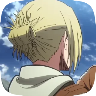 Sticker from Annie-attack on titan