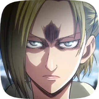 Sticker from Annie-attack on titan