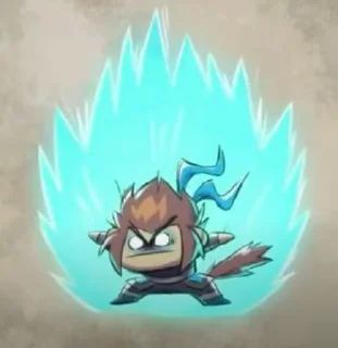 Sticker from Monkey kid