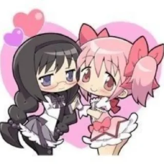 👄 emoji Мадока:3 ➡️ @Ctikerubot Telegram sticker 9 of 25