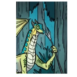 Sticker from Dragon of fire