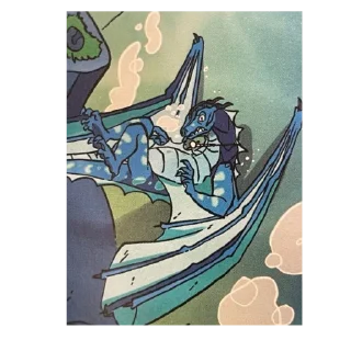 Sticker from Dragon of fire