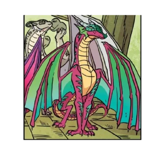 Sticker from Dragon of fire