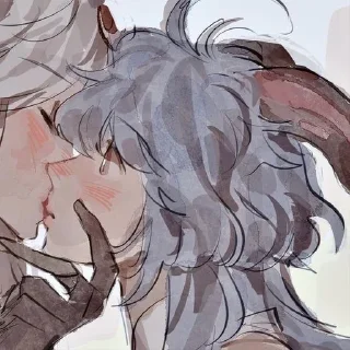 💋 emoji .・゜-: ✧ :-гань юй-: ✧ :-゜・． Telegram sticker 17 of 85