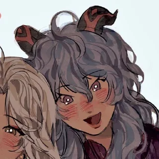 😆 emoji .・゜-: ✧ :-гань юй-: ✧ :-゜・． Telegram sticker 23 of 85