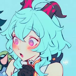 😳 emoji .・゜-: ✧ :-гань юй-: ✧ :-゜・． Telegram sticker 8 of 85