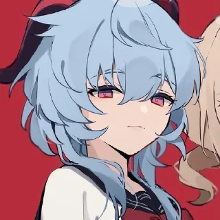 😒 emoji .・゜-: ✧ :-гань юй-: ✧ :-゜・． Telegram sticker 15 of 85