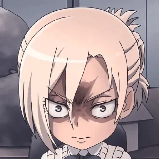💋 emoji Энни малышка Telegram sticker 12 of 26
