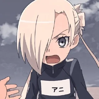 💋 emoji Энни малышка Telegram sticker 13 of 26