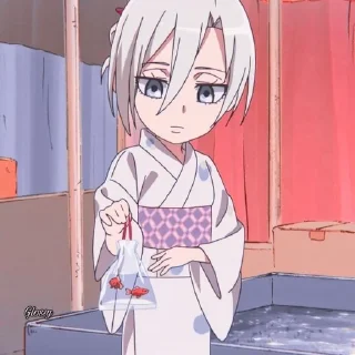 💋 emoji Энни малышка Telegram sticker 1 of 26