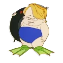 🐬 emoji Жизнь с Луи Telegram sticker 5 of 75