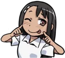 Sticker from Please don't bully me, Nagatoro-san