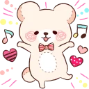 Sticker from Bear's mau mau :: @line_stickers